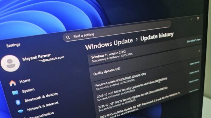 Windows Update titles